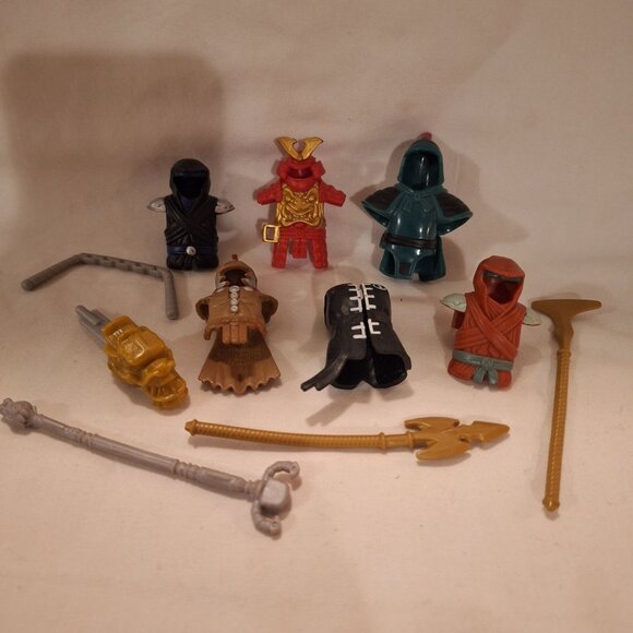 Imaginext Ninja Samurai Warrior 16 Figure Lot 11 Weapons Accessories - Picture 13 of 16